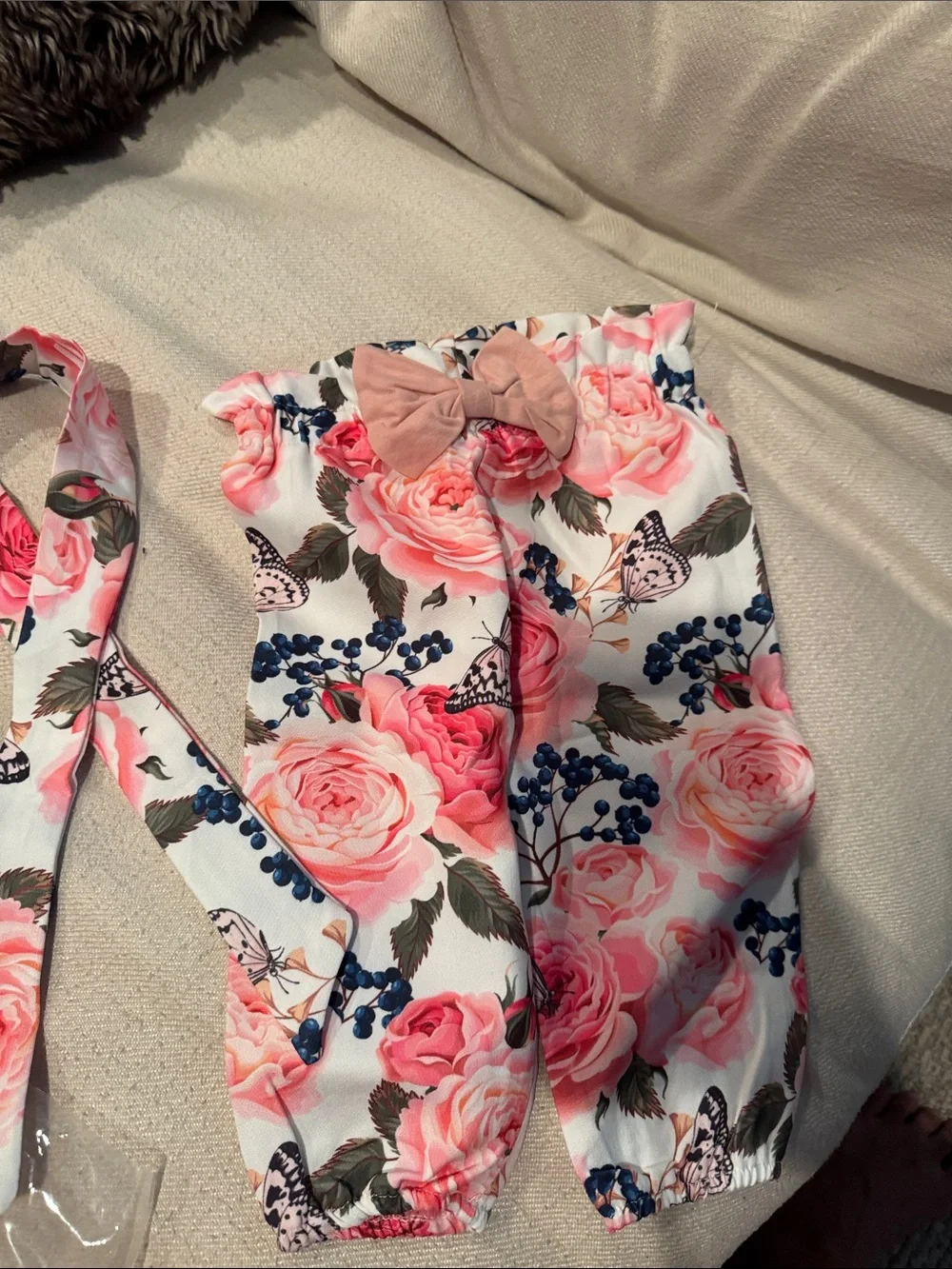 Pink Baby Girls' Matching Set - Daddy's Girl and Mommy's World
